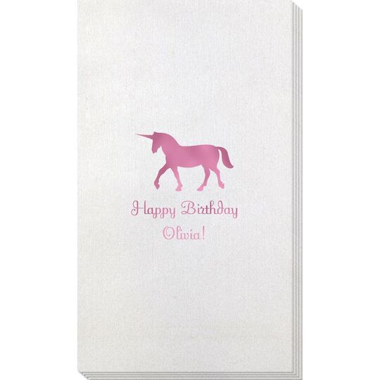 Magical Unicorn Bamboo Luxe Guest Towels